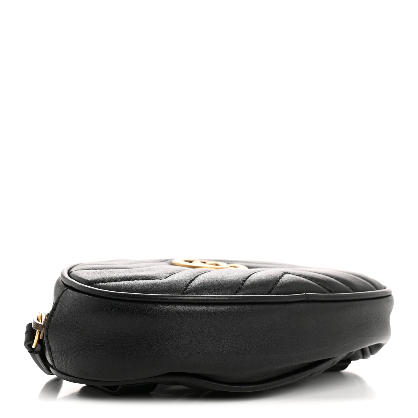 Calfskin Matelasse GG Marmont Belt Bag 105 42 Black