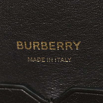 Burberry Calfskin Medium Society Top Handle Tote Dark Brown 6 of 12