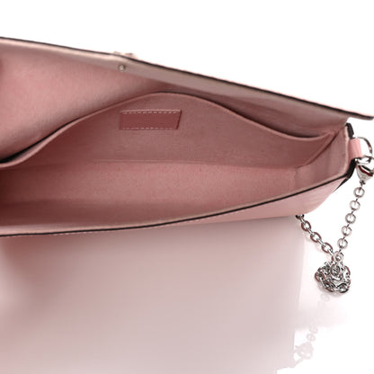 Louis Vuitton Epi Pochette Felicie Rose Ballerine 6 of 9