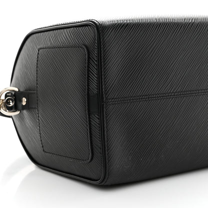 Louis Vuitton Epi Speedy Bandouliere 25 Black 9 of 11