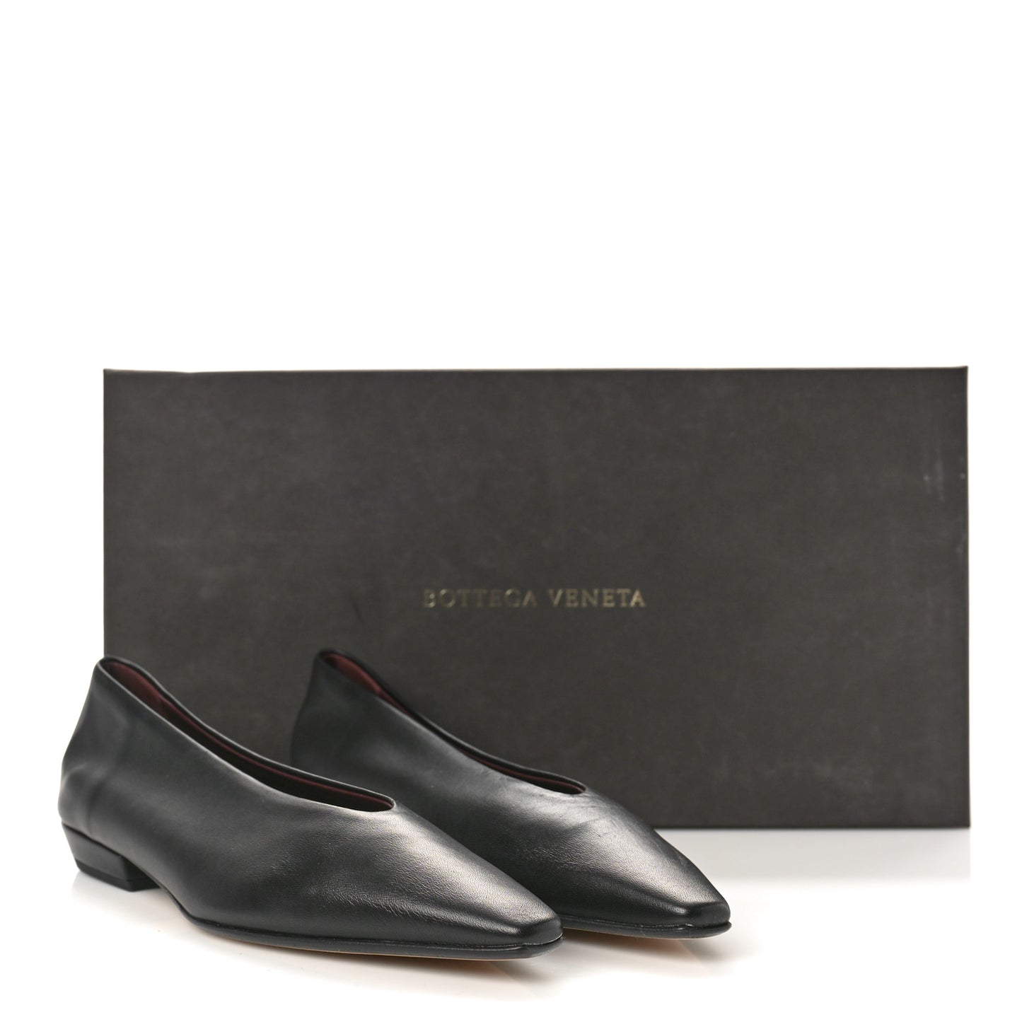 Nappa Almond Flats 35 Black