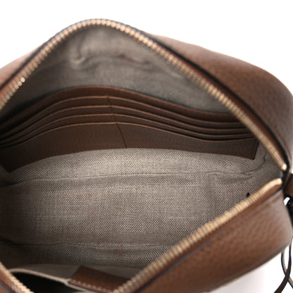 Gucci Monogram Mini Bree Messenger Bag Beige Tabacco 5 of 11