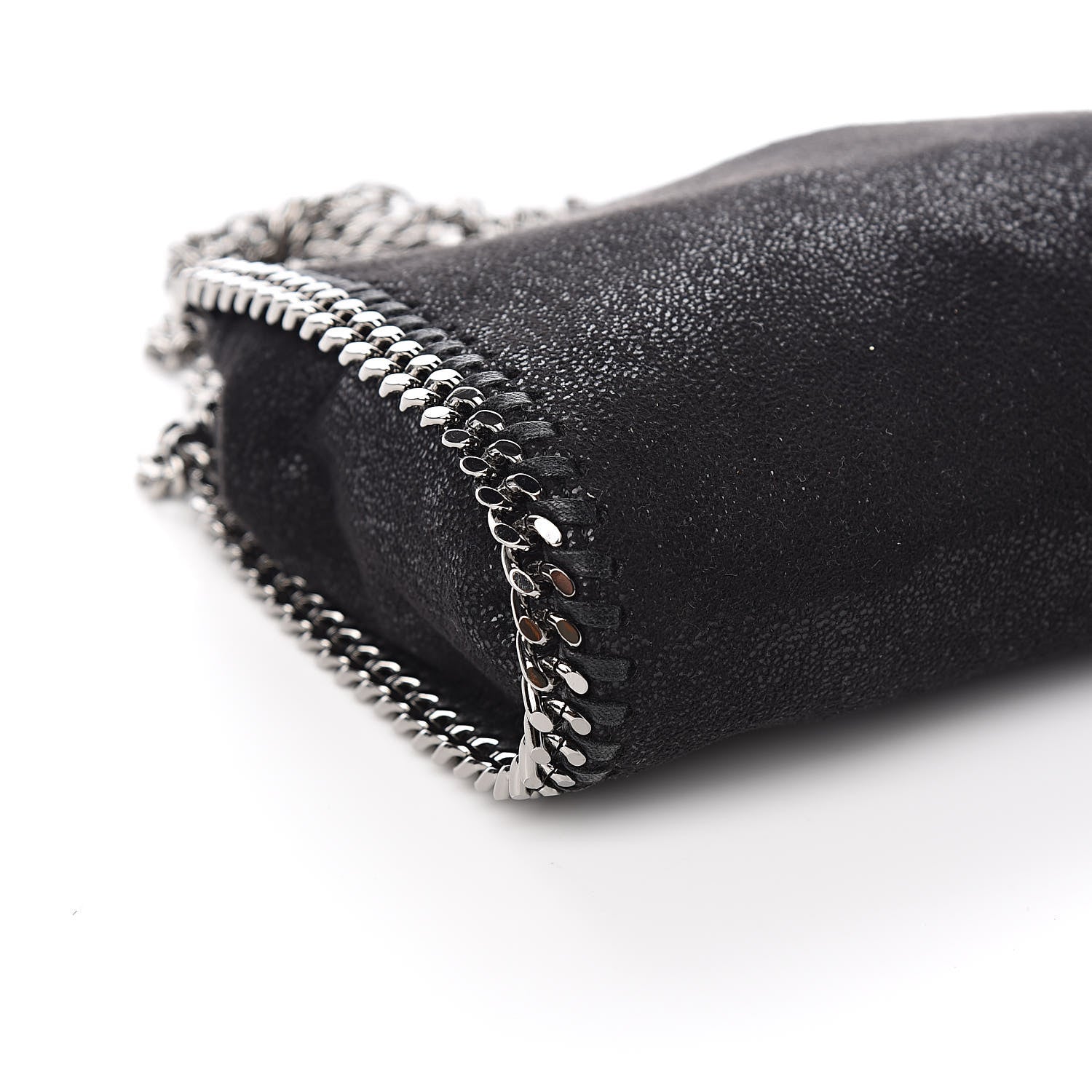Stella McCartney Shaggy Deer Tiny Falabella Tote Black 8 of 9