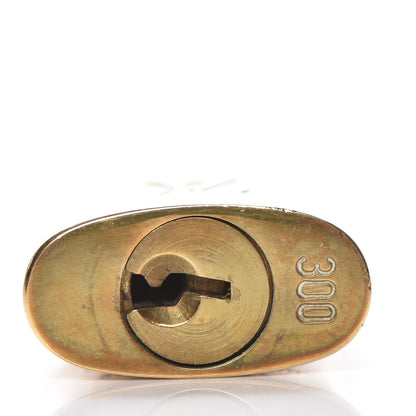Louis Vuitton Brass Lock and Key Set #300 3 of 3