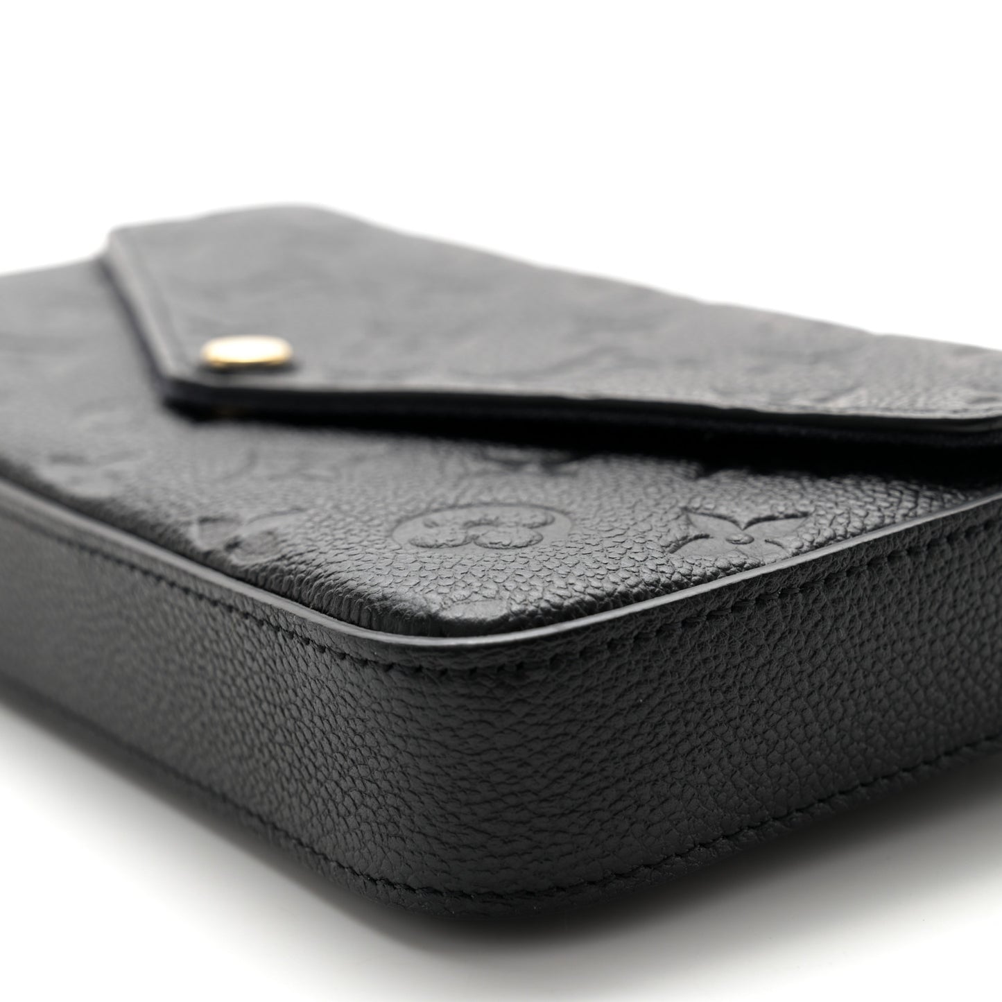 Empreinte Pochette Felicie Chain Wallet Black