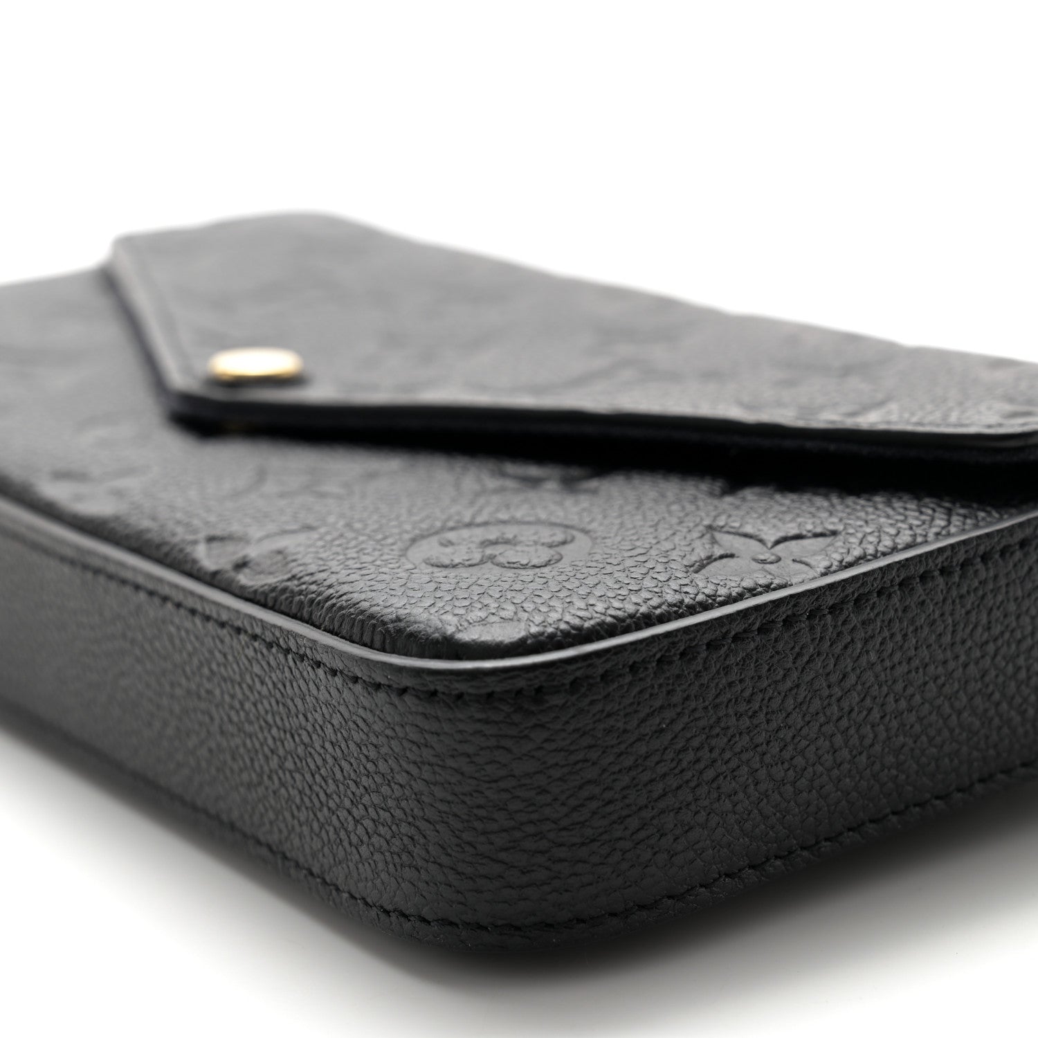 Louis Vuitton Empreinte Pochette Felicie Chain Wallet Black 10 of 10