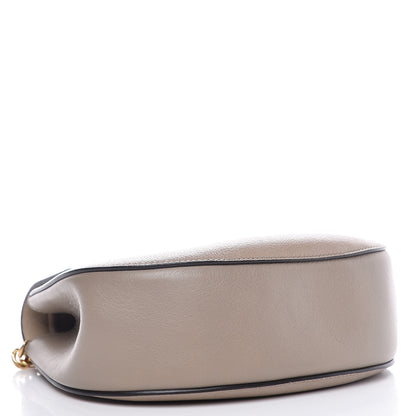 Chloe Grained Lambskin Drew Shoulder Bag Motty Grey 4 of 10