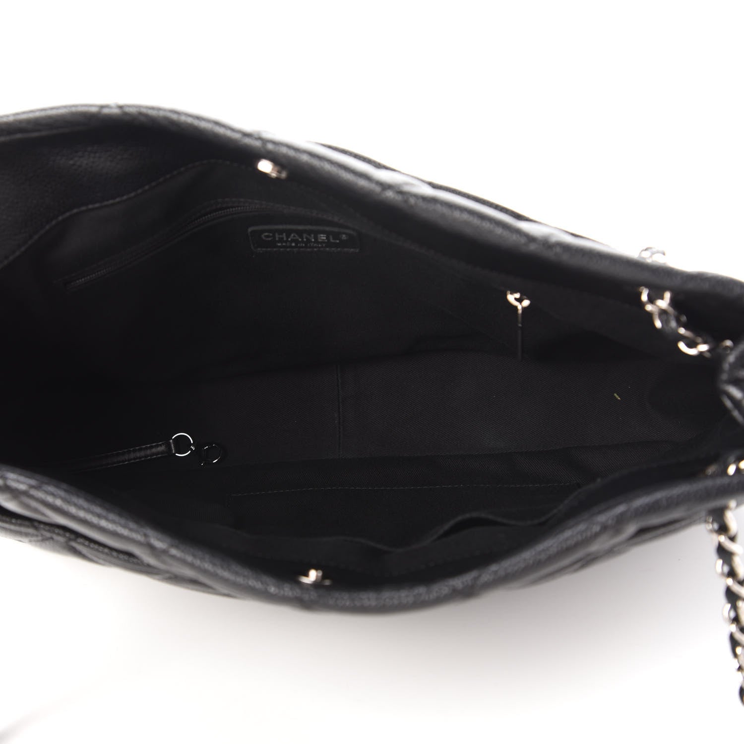 Chanel Caviar Quilted Timeless CC Soft Tote Black 5 of 10