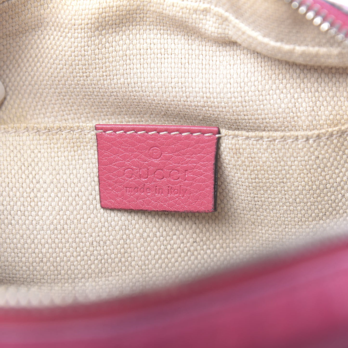 Cellarius Calfskin Small Soho Disco Bag Bright Bouganville