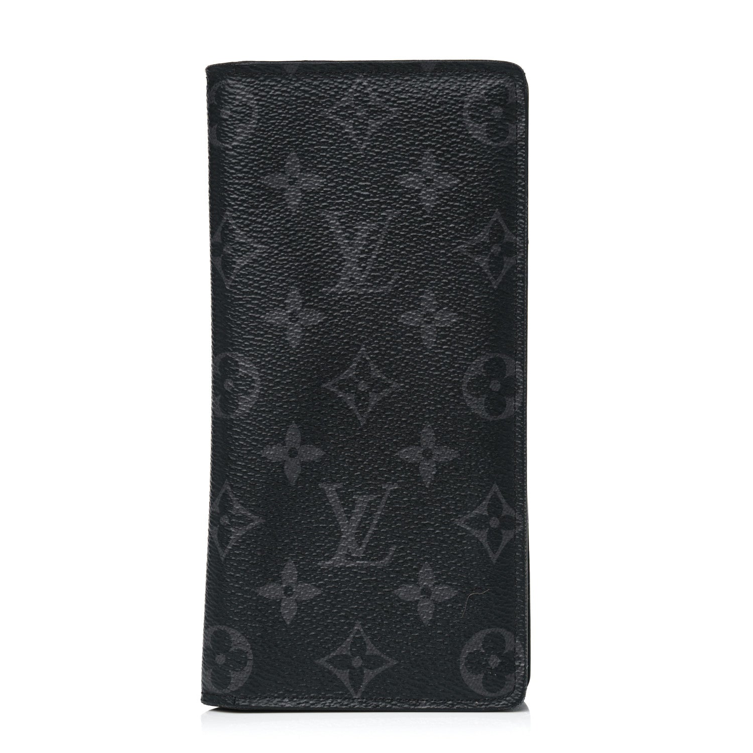Louis Vuitton Monogram Eclipse Brazza Wallet 1 of 10