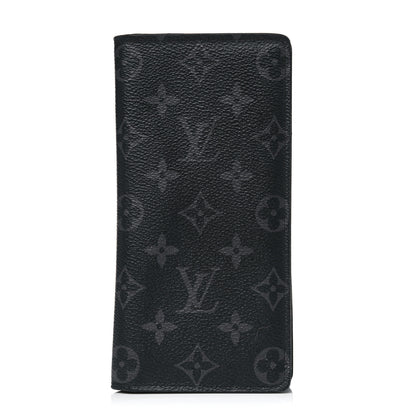 Louis Vuitton Monogram Eclipse Brazza Wallet 1 of 10