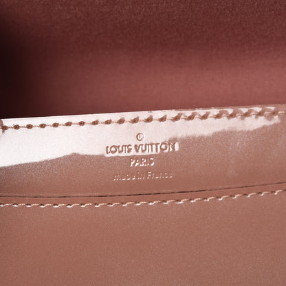 Louis Vuitton Patent Louise New Sobe Clutch Rose Velours 8 of 8