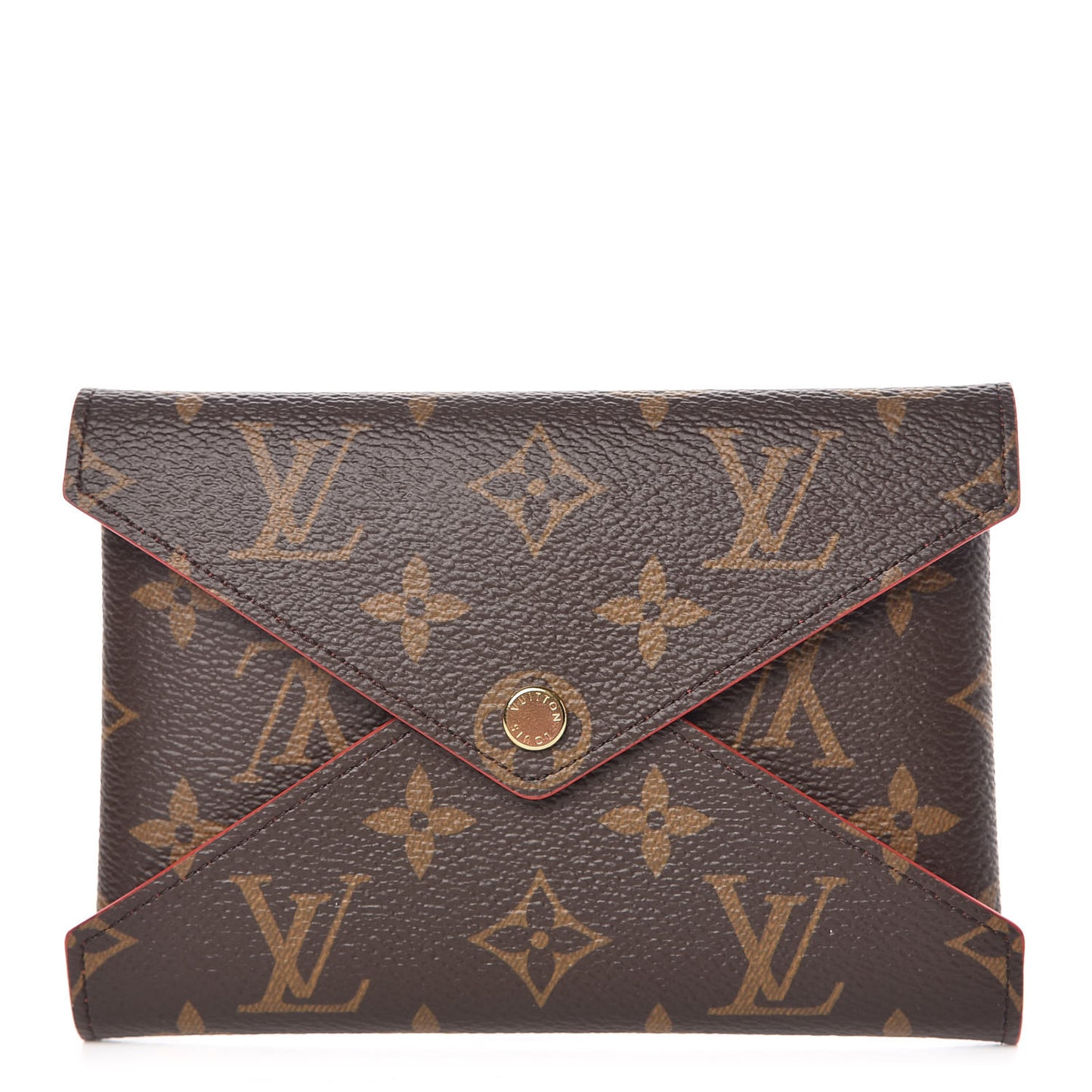 Monogram Medium Kirigami Pochette Insert Coquelicot