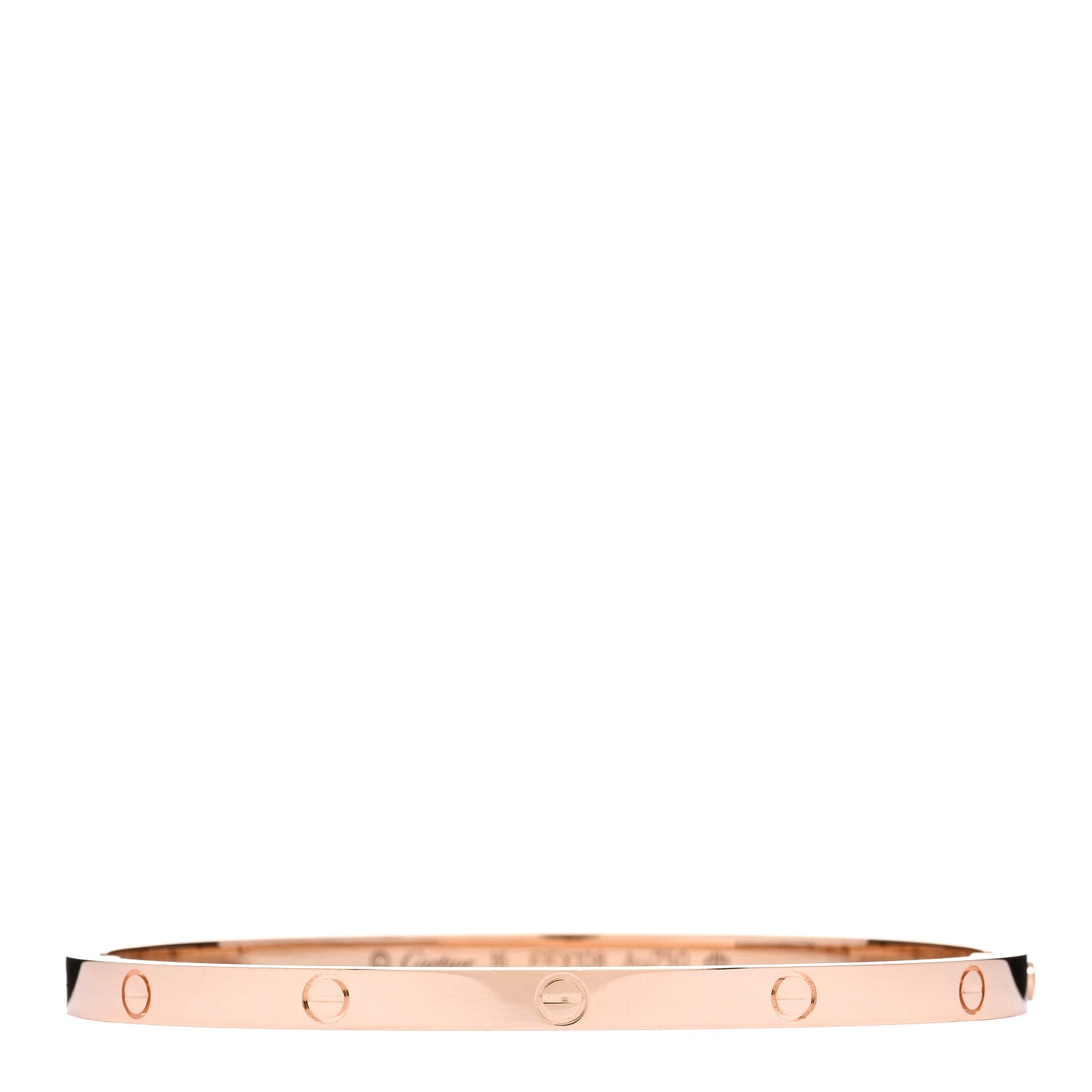 Cartier 18K Pink Gold Small LOVE Bracelet 16 1 of 4