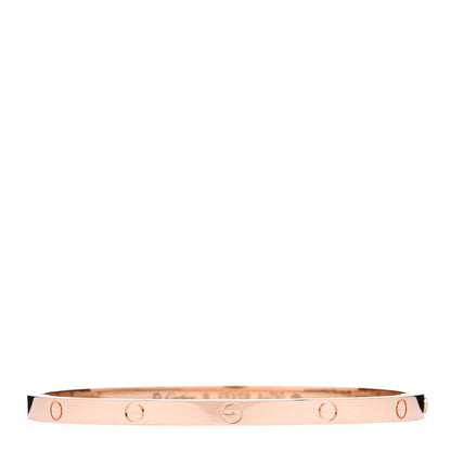 Cartier 18K Pink Gold Small LOVE Bracelet 16 1 of 4