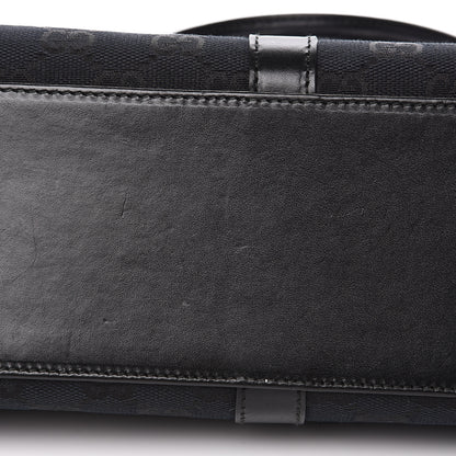 Gucci Monogram Bardot Shoulder Bag Black 9 of 14