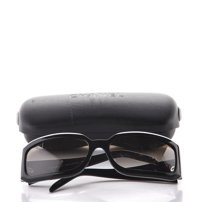 Chanel Crystal CC Sunglasses 5064 Black 9 of 9