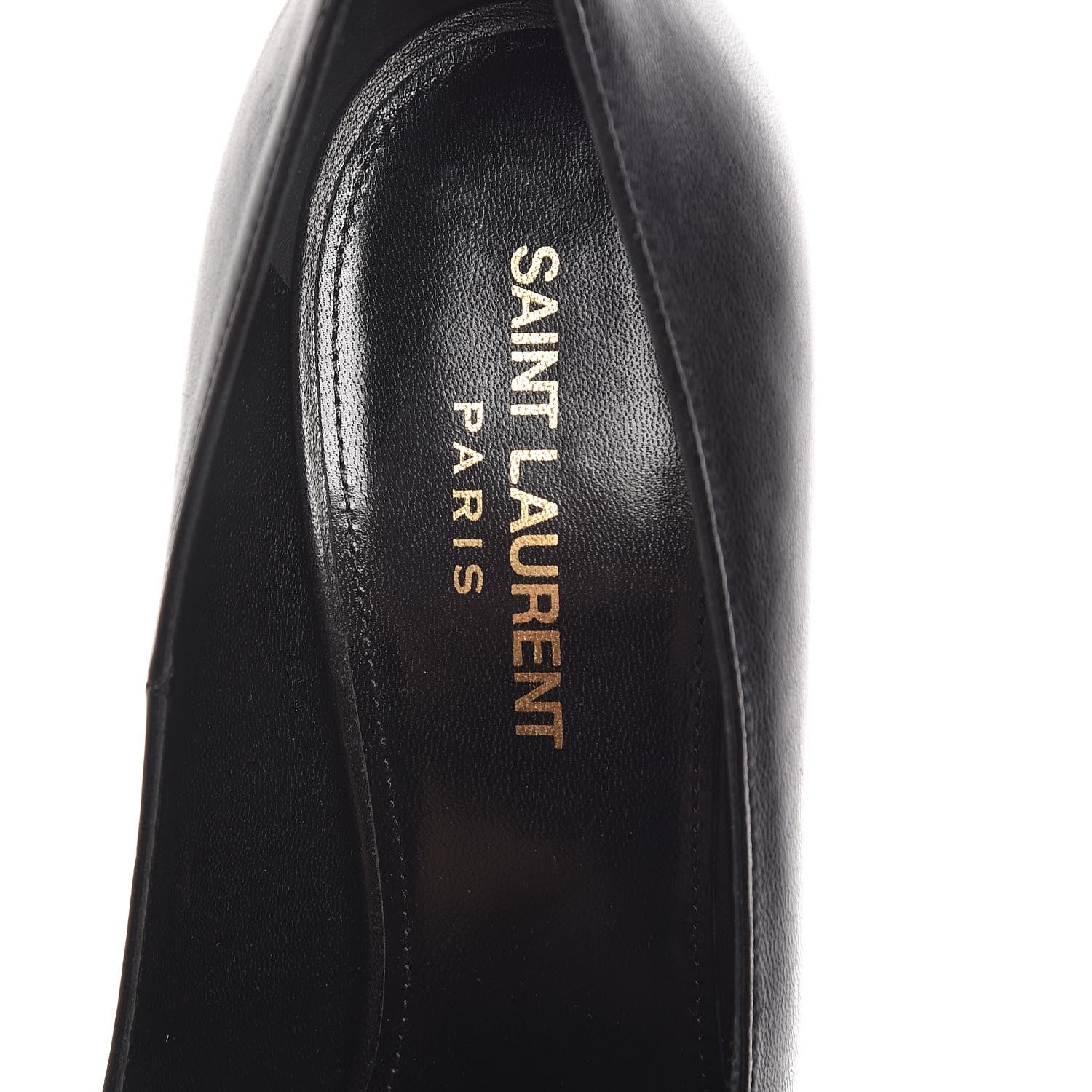 Saint Laurent Nappa Opyum 110 Pumps 38 Black 7 of 14