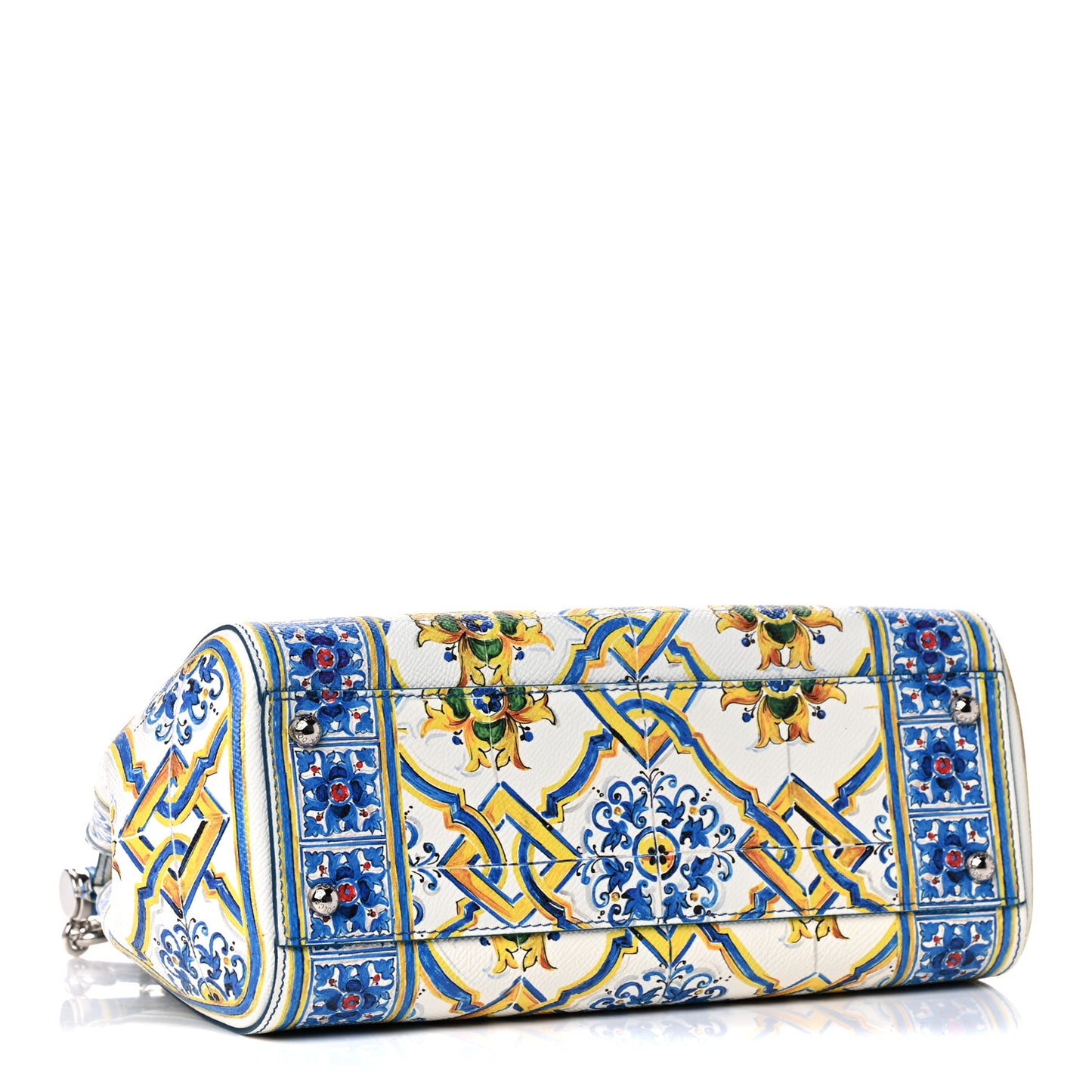 Dauphine Majolica Print Medium Miss Sicily Satchel Multicolor