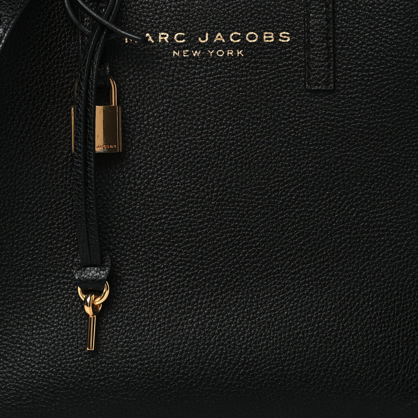 Calfskin Mini Grid Tote Bag Black