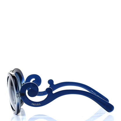 Prada Baroque Sunglasses SPR 27N Blue 3 of 7