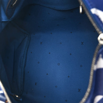Louis Vuitton Monogram Escale Speedy Bandouliere 30 Blue 5 of 11
