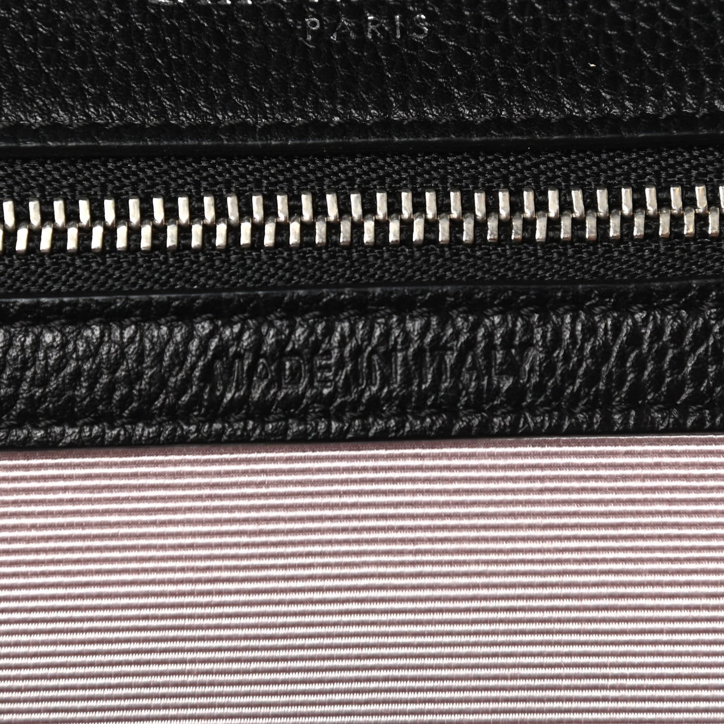 Grained Calfskin Large Diorama Flap Bag Black