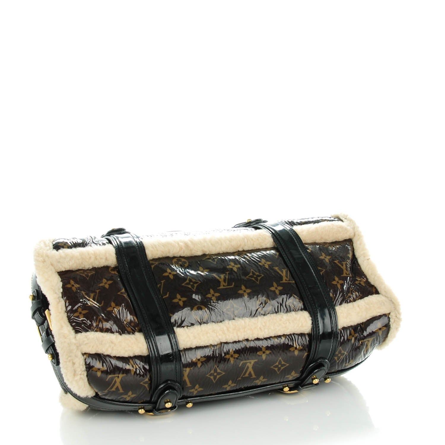 Louis Vuitton Monogram Shearling Sac Storm 4 of 7