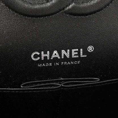 Chanel Lambskin Quilted Medium Double Flap So Black 6 of 10