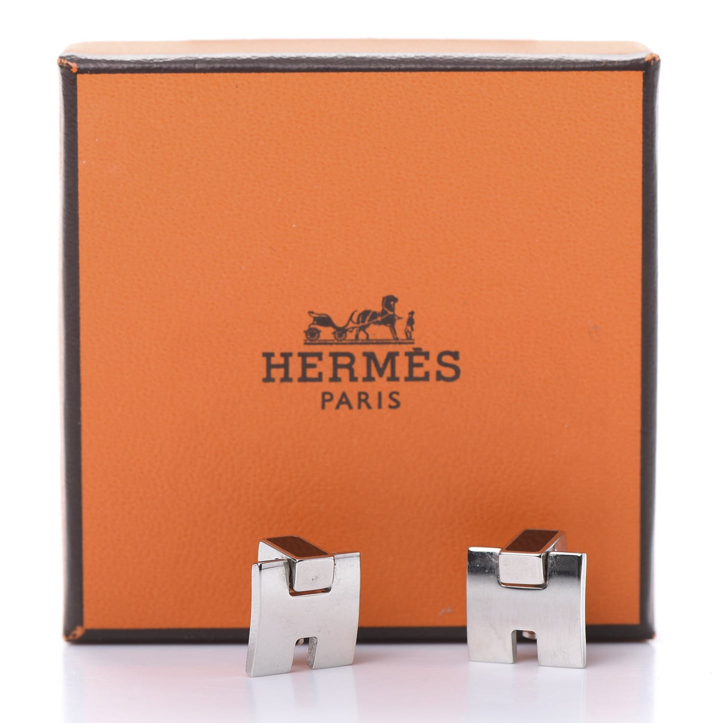 Palladium Lacquer Eileen Earrings Black