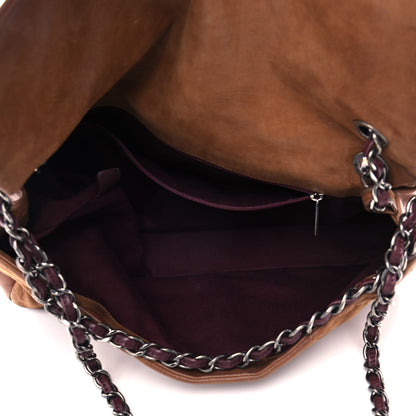 Chanel Iridescent Calfskin Jumbo In The Mix Flap Brown 5 of 12