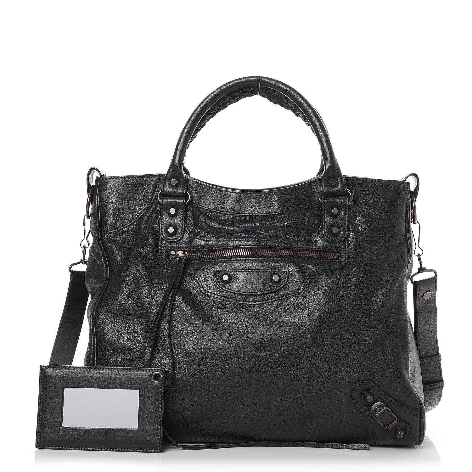 Balenciaga Agneau Classic Hardware Velo Black 1 of 7