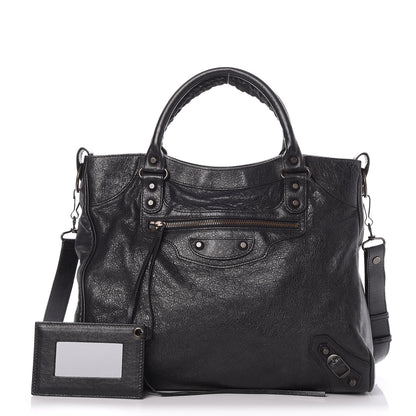 Balenciaga Agneau Classic Hardware Velo Black 1 of 7