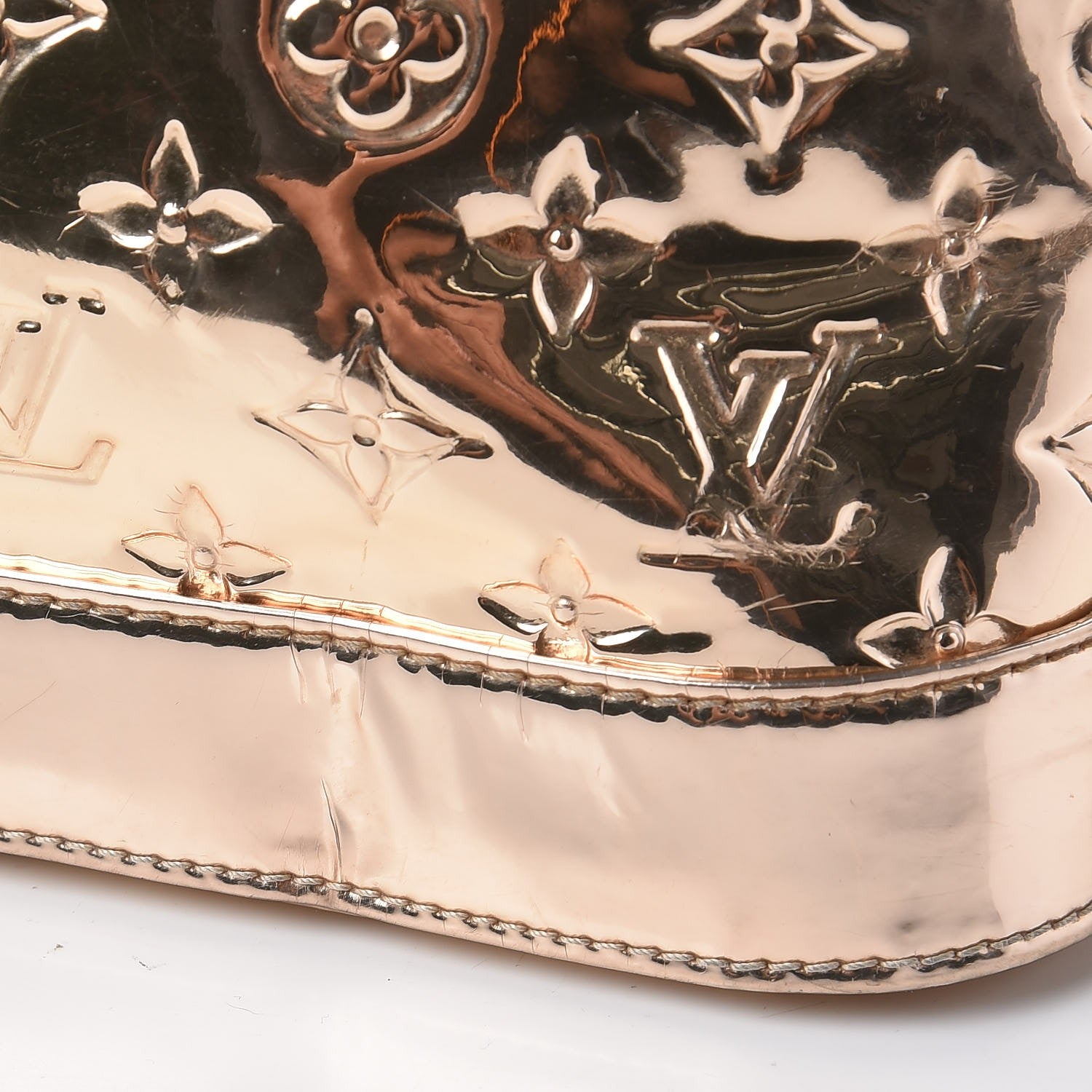 Louis Vuitton Monogram Miroir Alma MM Gold 10 of 10