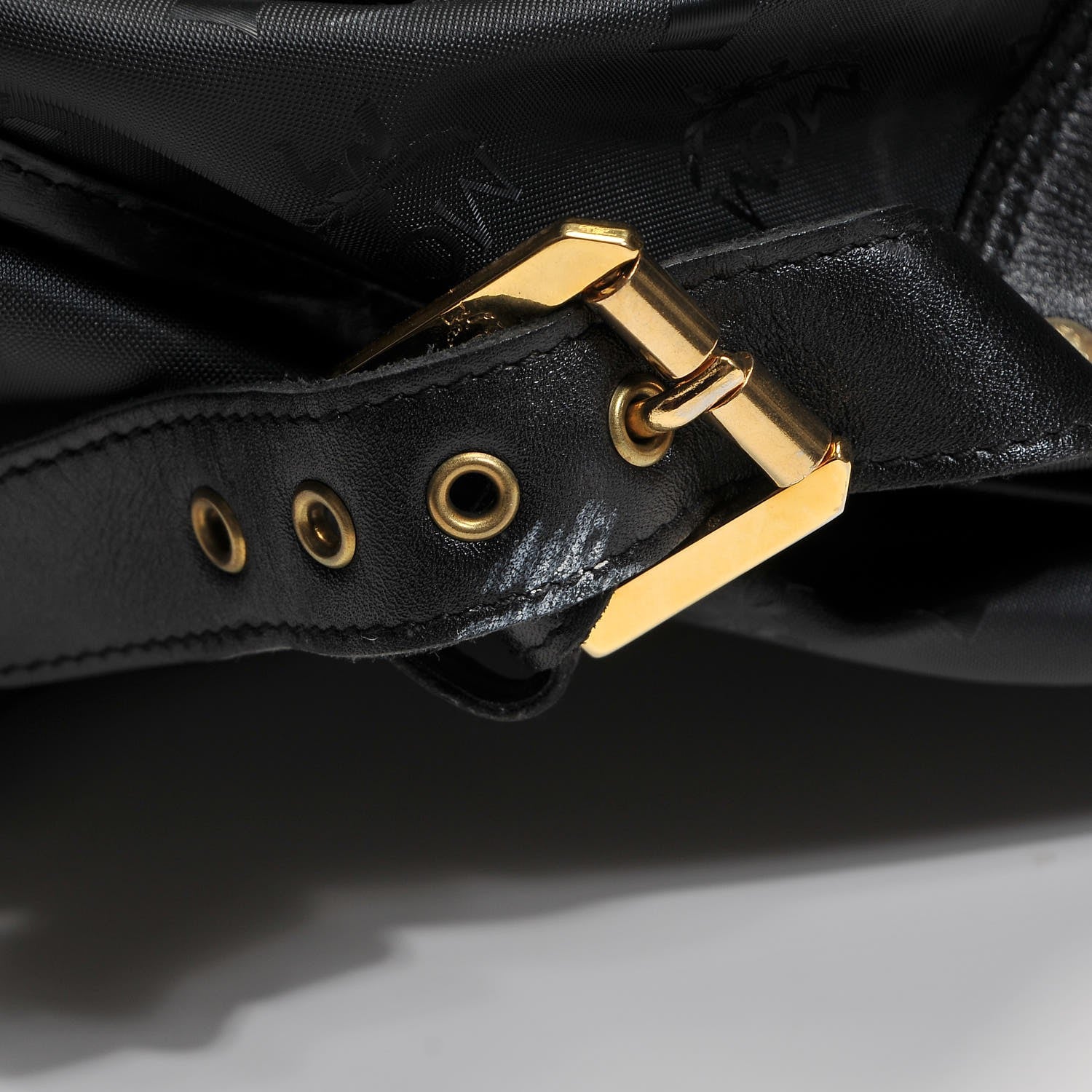 MCM Monogram Coated Canvas Garment Bag Black 12 of 19