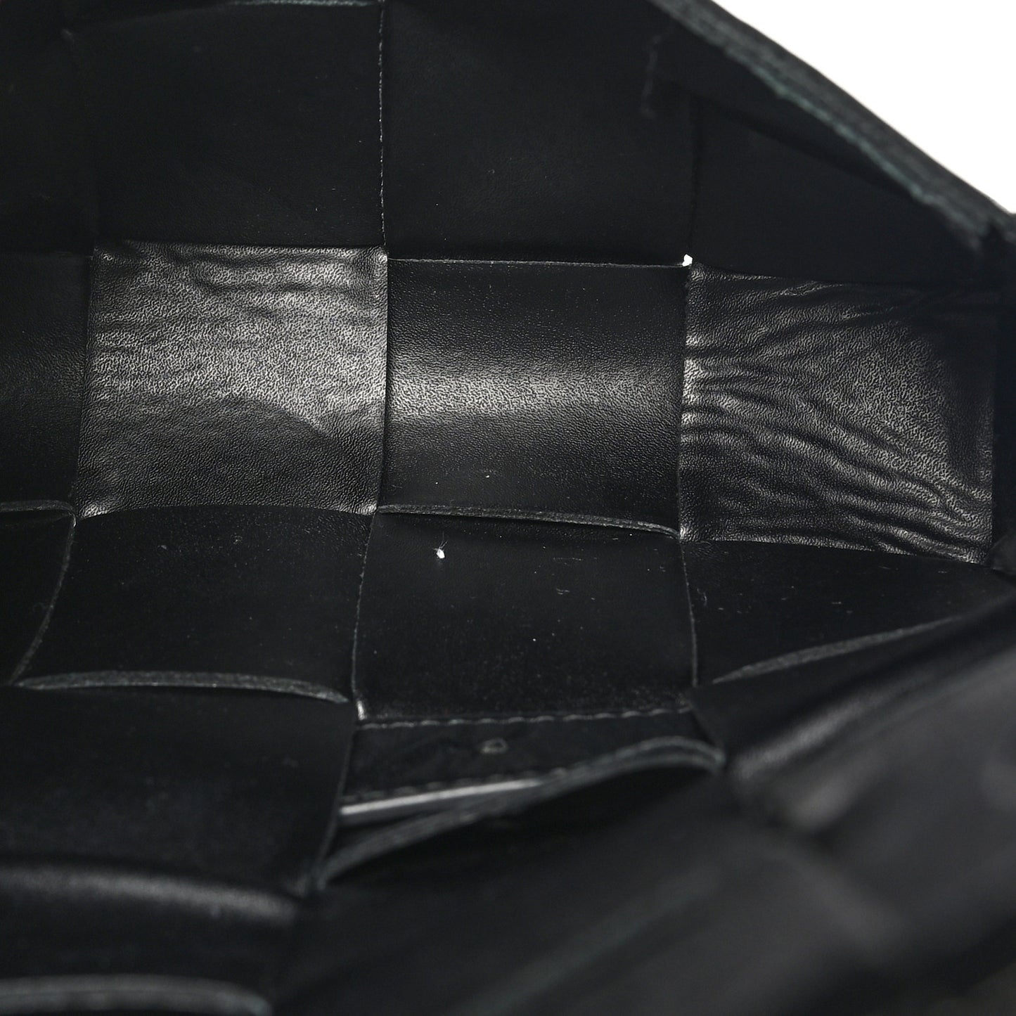 Nappa Maxi Intreccio The Belt Cassette Bag Black