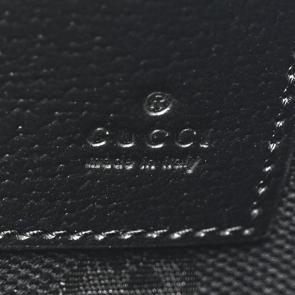 Gucci Calfskin Horsebit 1955 Wristlet Pouch Black 6 of 10