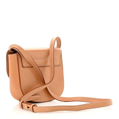 Saint Laurent Smooth Vintage Calfskin Small Kaia Satchel Brown Gold 3 of 14