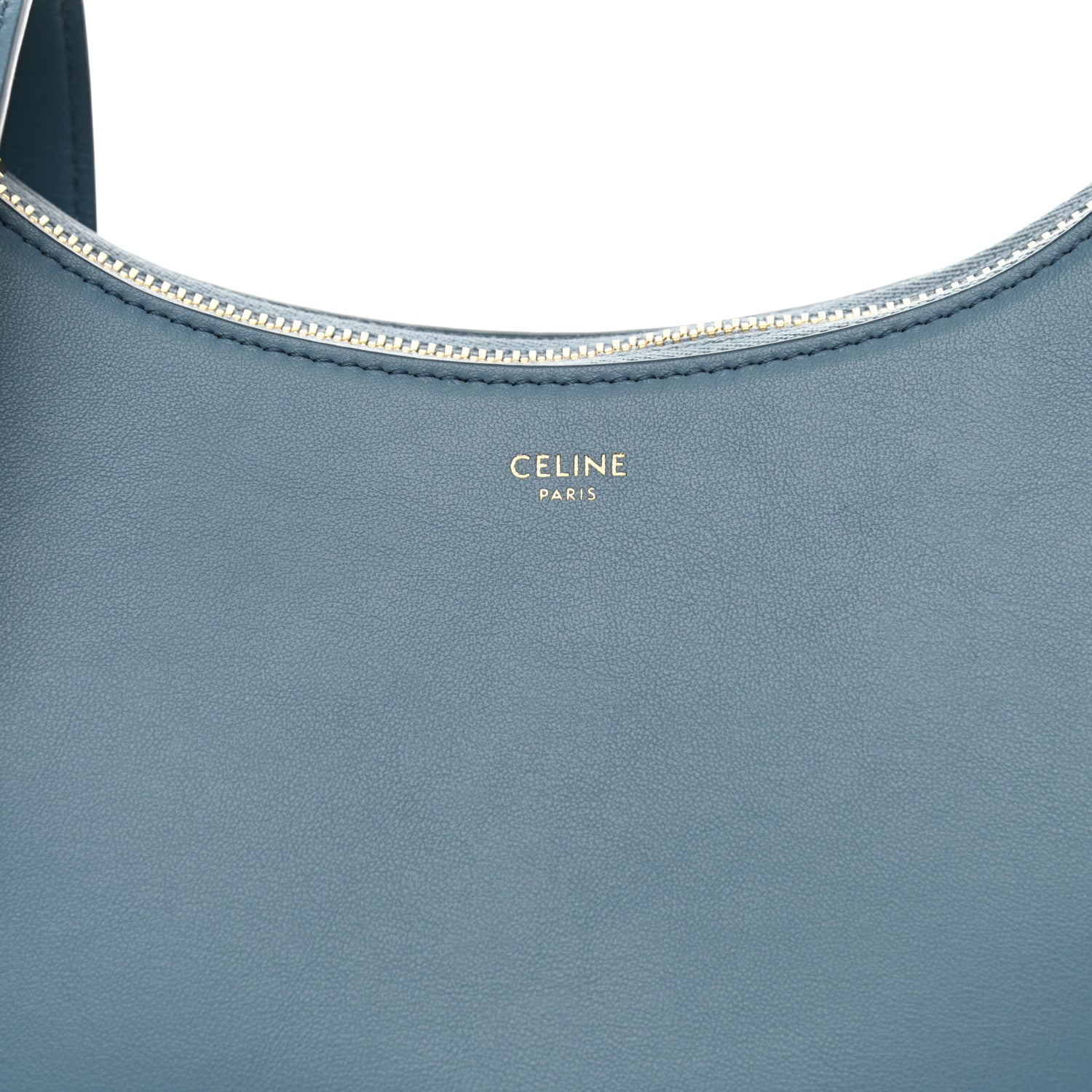 Celine Smooth Calfskin Medium Strap Ava Shoulder Bag Denim 8 of 10