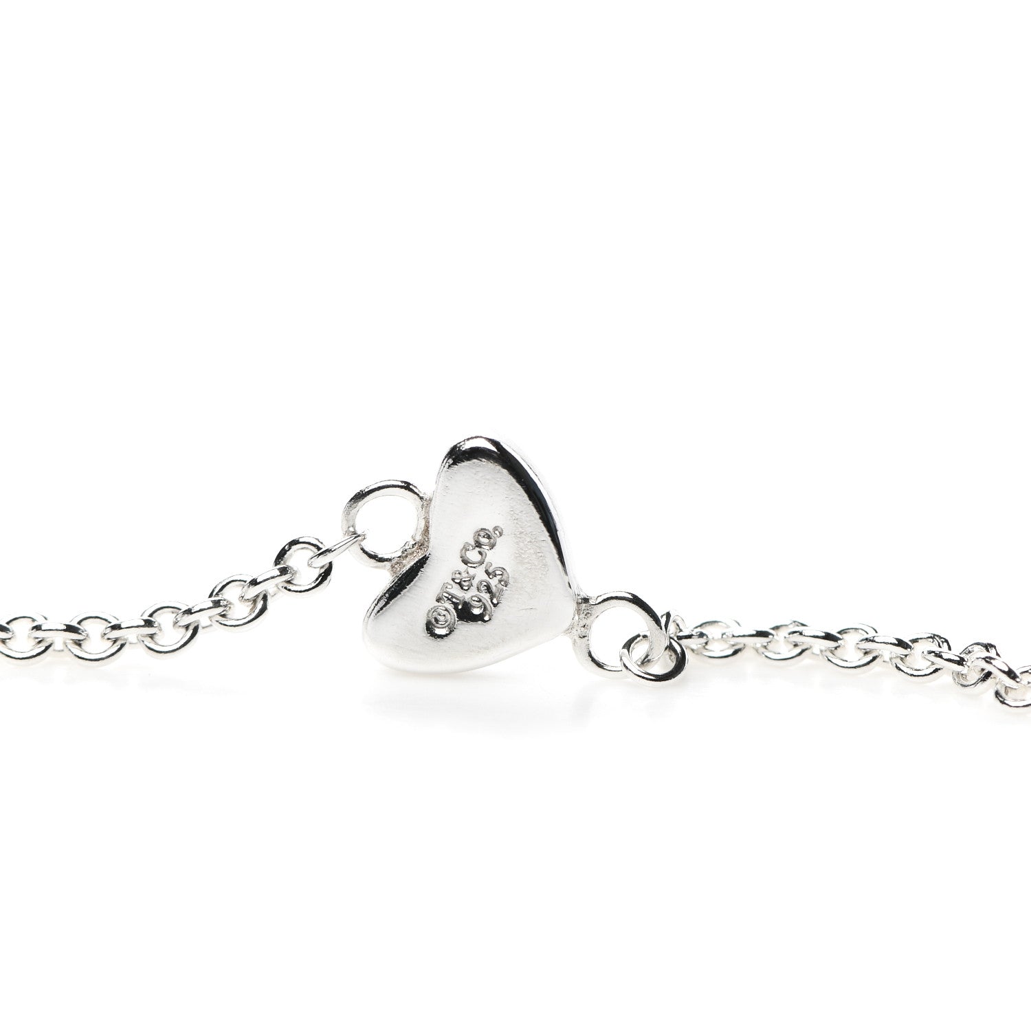Tiffany Sterling Silver Heart Lariat Necklace 4 of 4