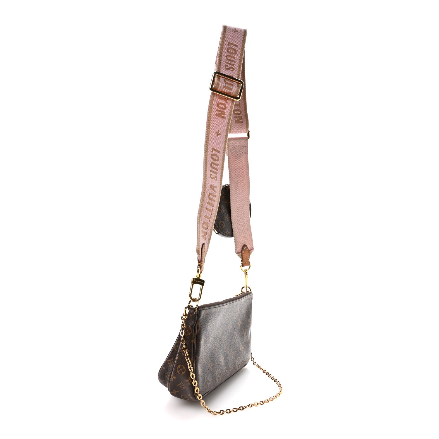 Louis Vuitton Monogram Multi Pochette Accessories Rose Clair 3 of 9