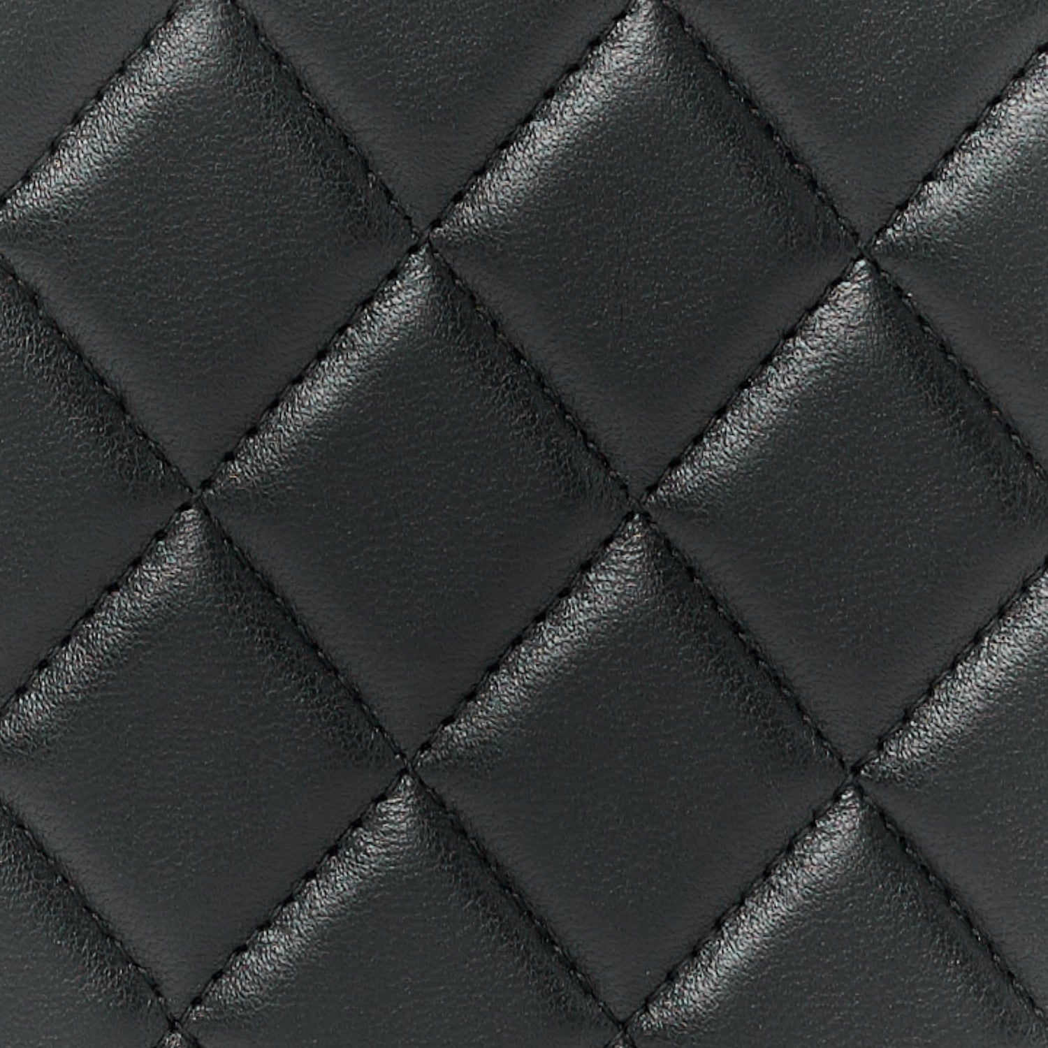 Chanel Lambskin Quilted Book Wallet On Chain WOC Black 9 of 11