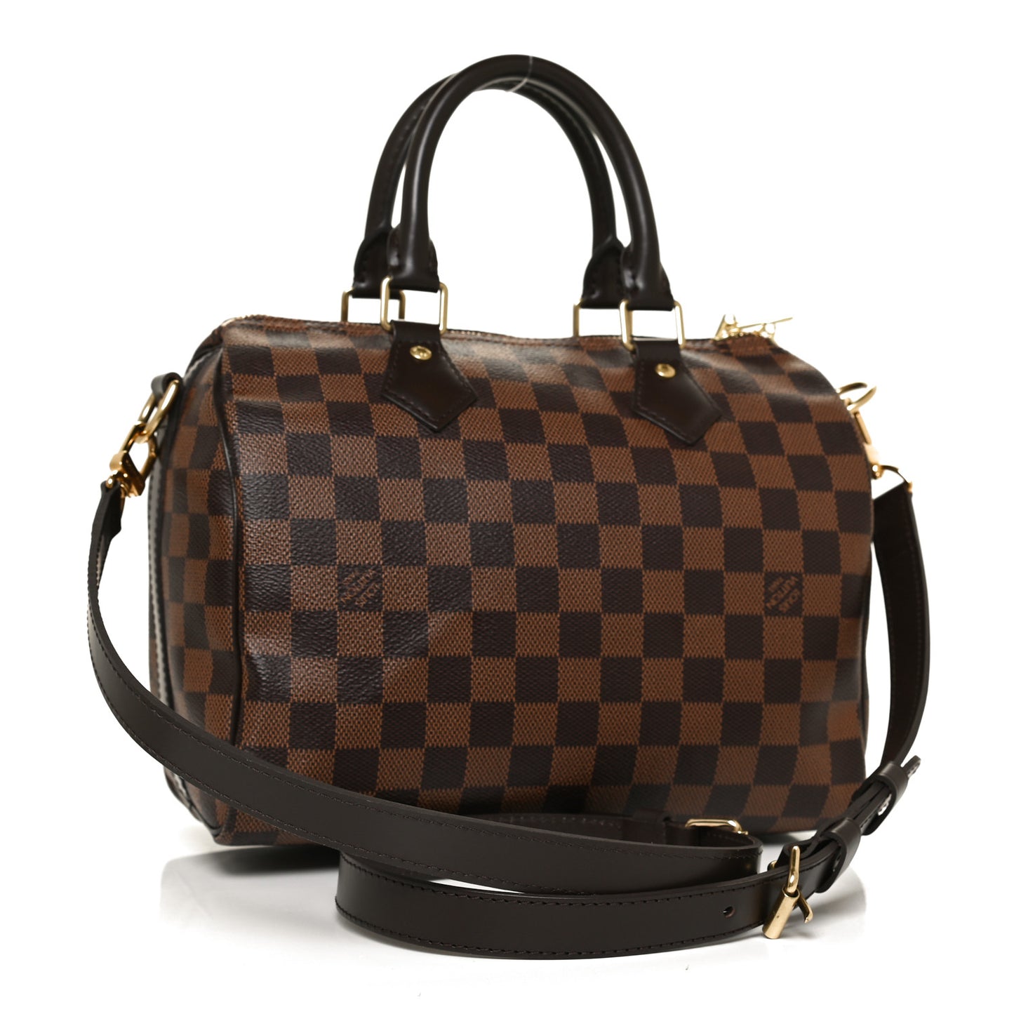 Damier Ebene Speedy Bandouliere 25