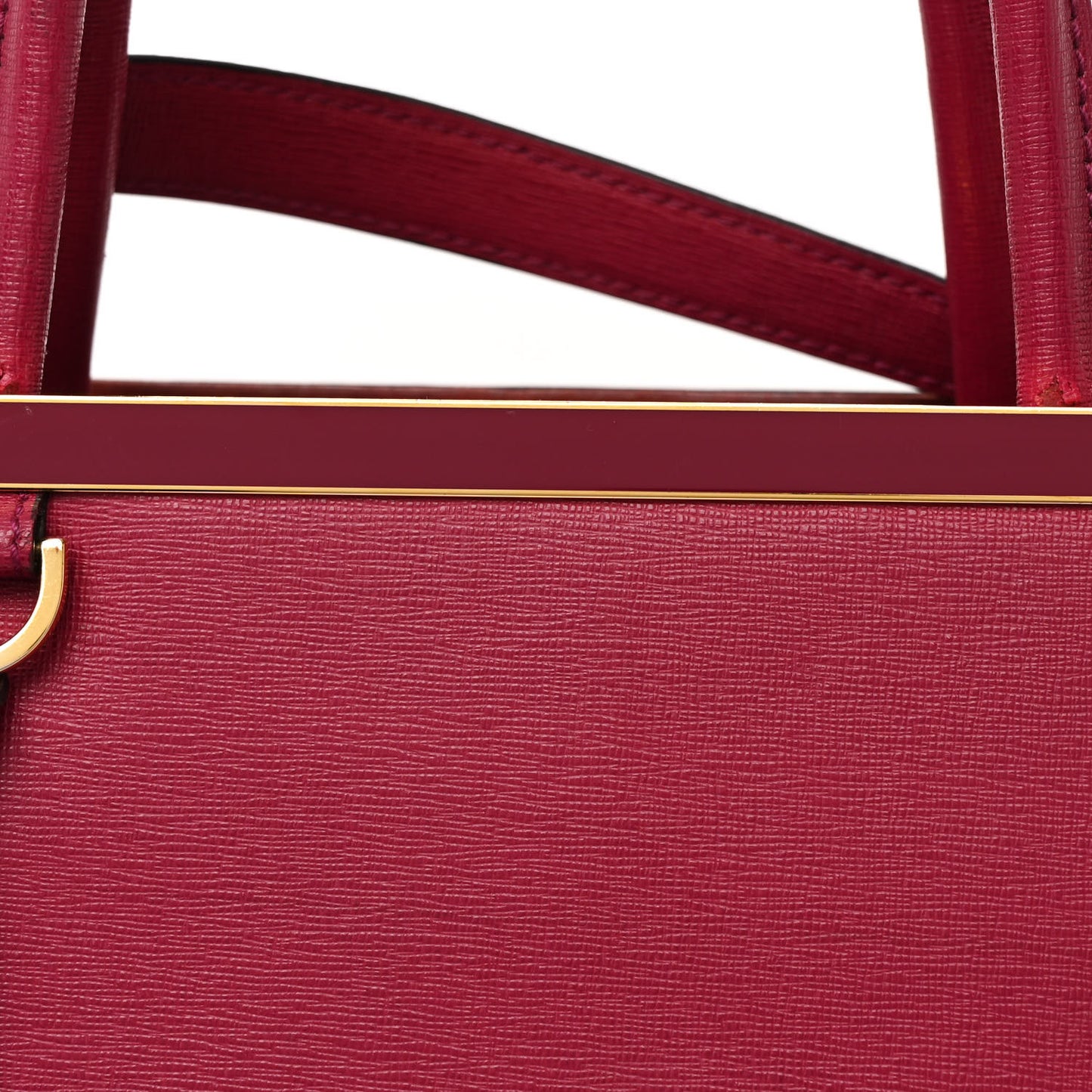 Vitello Elite Flamingo Regular 2Jours Tote Amarena