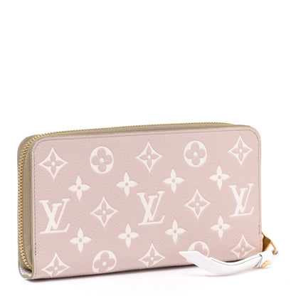 Louis Vuitton Empreinte Monogram Spring in the City Zippy Wallet Kaki Beige Cream 3 of 7