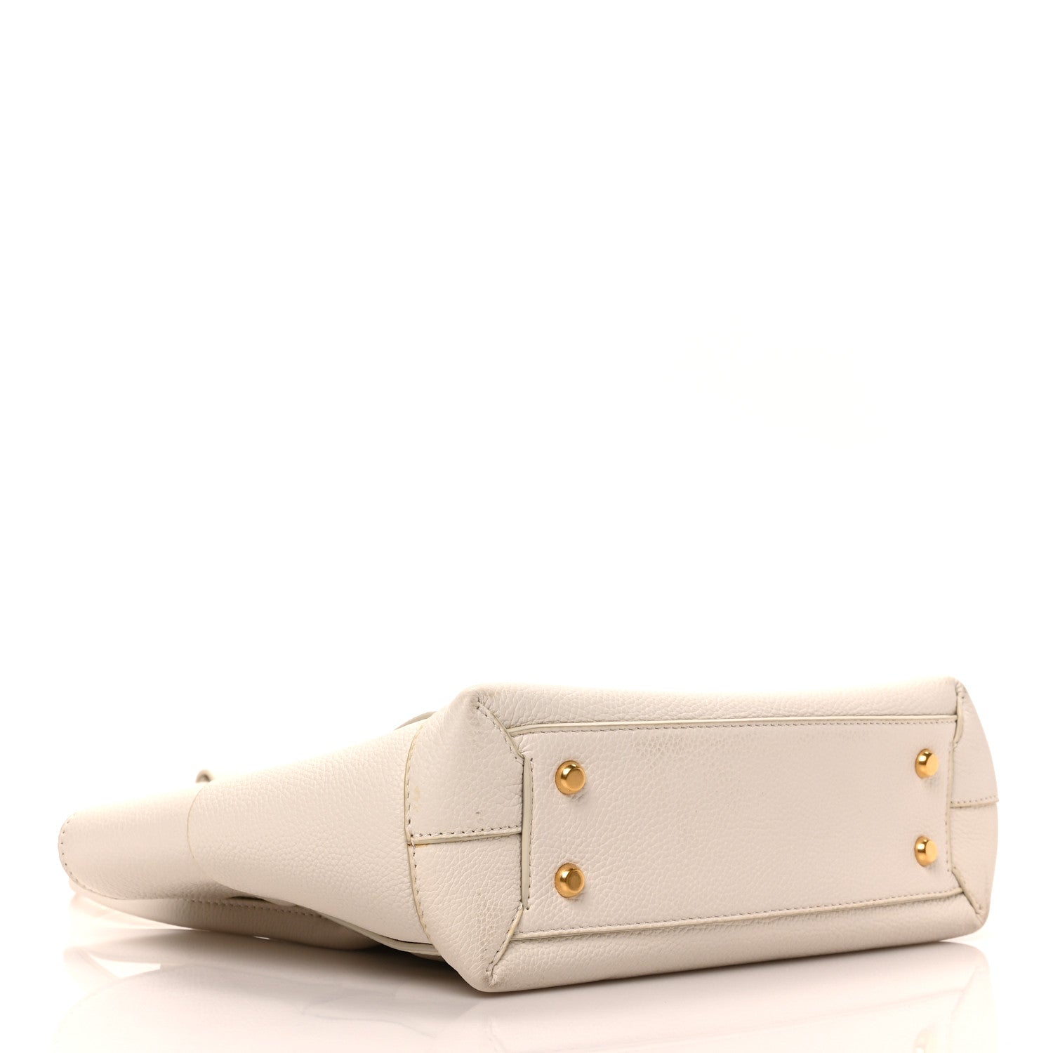 Bottega Veneta French Calfskin Maxi Intrecciato Small Arco Bianco 4 of 8