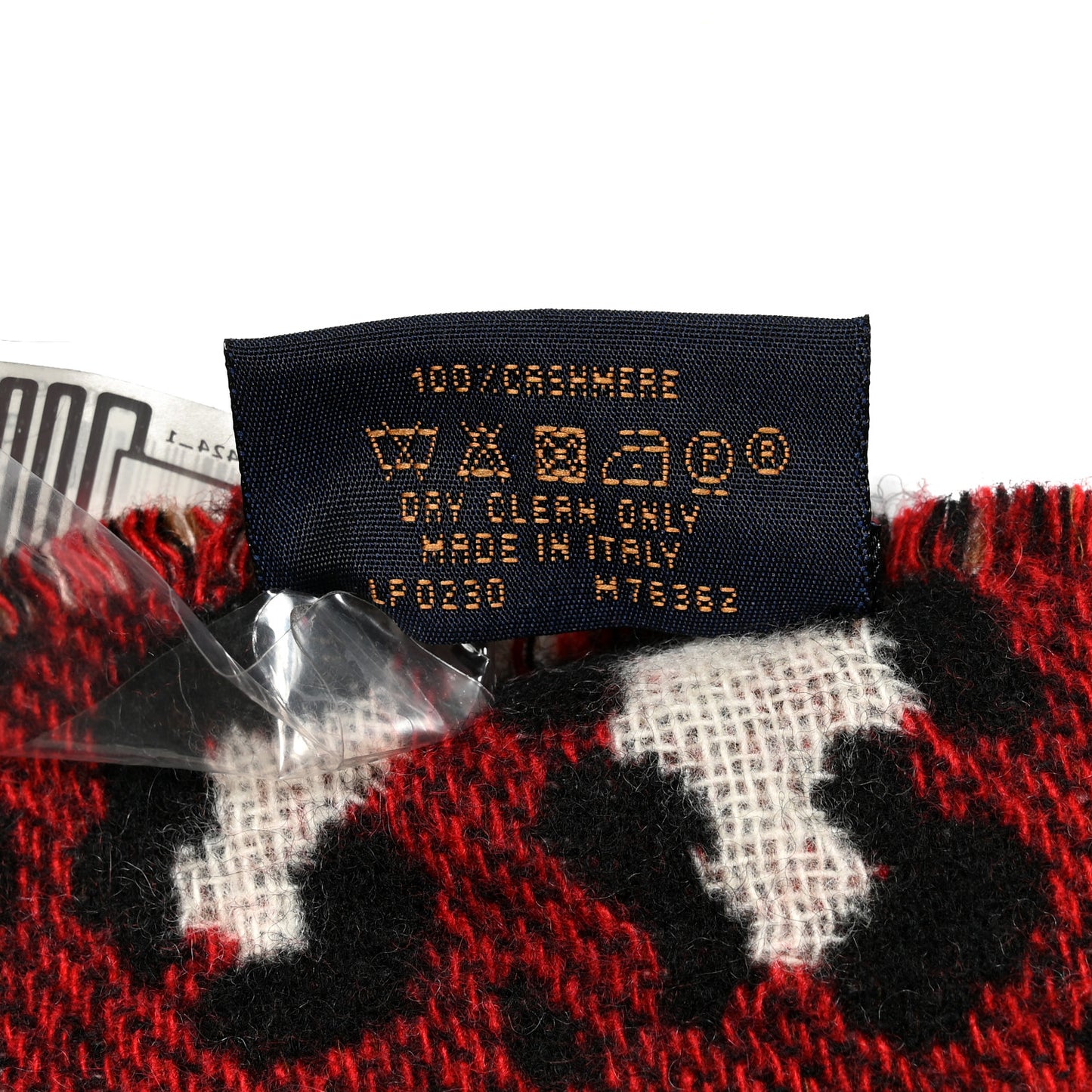 Cashmere Monogram Mini Reykjavik Scarf Brown