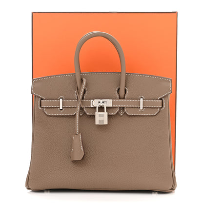 Hermes Togo Birkin 25 Etoupe 11 of 11