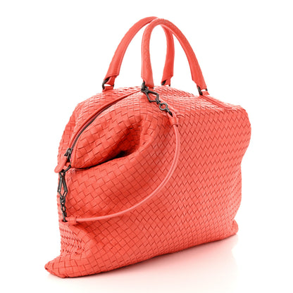 Bottega Veneta Nappa Intrecciato Maxi Convertible Tote Magma 3 of 11