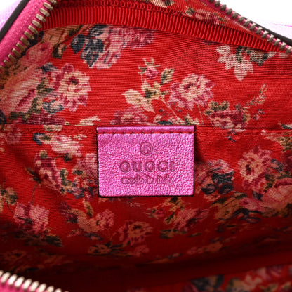 Gucci Laminated Nappa Trapuntata Small Zumi Shoulder Bag Fuxia 6 of 11